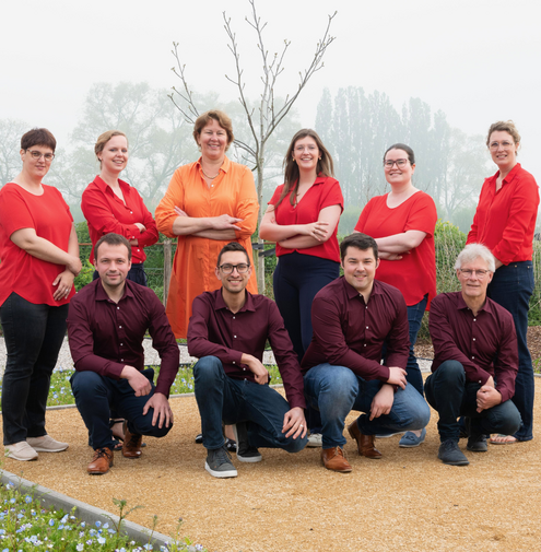 team buiten