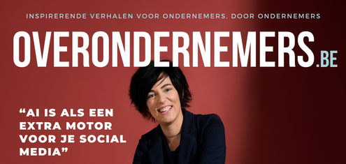 Cover van het magazine Overondernemers.be, editie dec '23